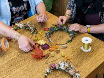 Atelier : Créez votre Couronne de Fleurs Séchées